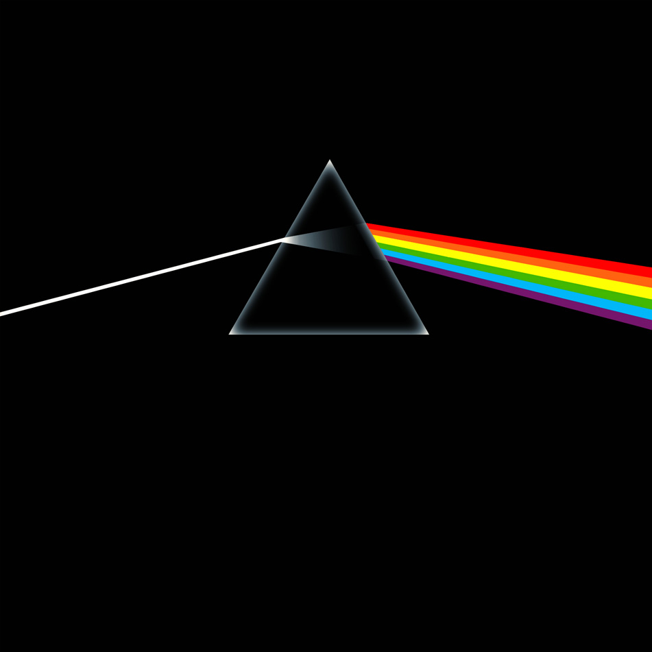 Vinyl Album Art, Storm Thorgerson, Pink Floyd, Dark Side Of The Moon, Image via legomessageboards.wikia.com