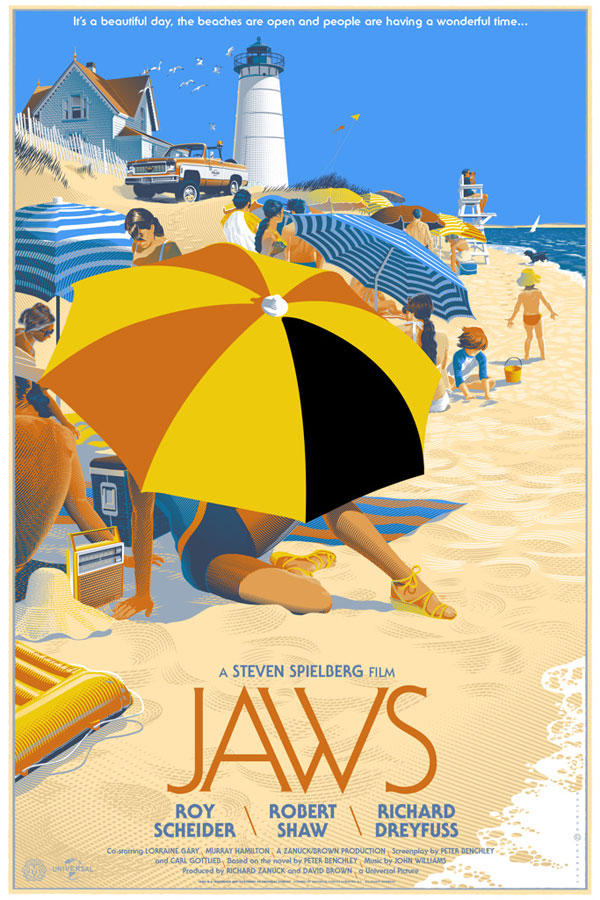 Illustrator Transforms Classic Movie Posters With Retro Graphic Design