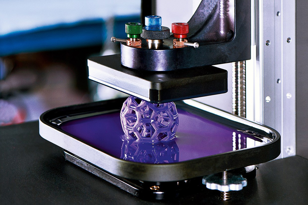 3D Printer Creating An Object